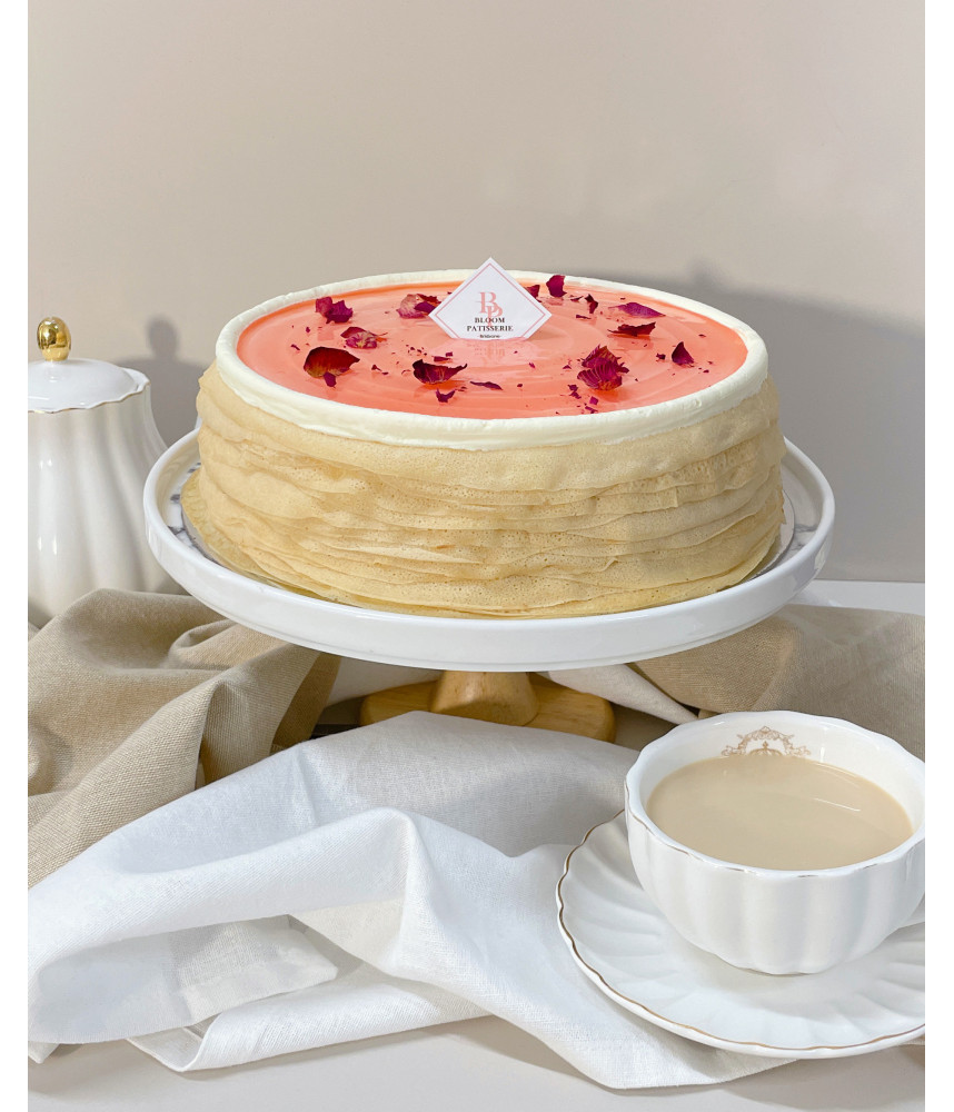 Rose Mille Crepe